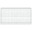 vidaXL Gabion 3,5 mm Dróttal és 10x10 cm Rácsos 200x50x100 cm