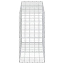 vidaXL Gabion 3,5 mm Dróttal és 10x10 cm Rácsos 200x50x100 cm