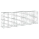 vidaXL Gabion 3,5 mm Dróttal és 10x10 cm Rácsos 300x50x100 cm