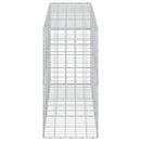 vidaXL Gabion 3,5 mm Dróttal és 10x10 cm Rácsos 300x50x100 cm