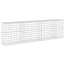 vidaXL Gabion 3,5 mm Dróttal és 10x10 cm Rácsos 350x50x100 cm