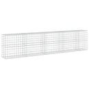vidaXL Gabion 3,5 mm Dróttal és 10x10 cm Rácsos 450x50x100 cm