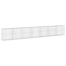 vidaXL Gabion 3,5 mm Dróttal és 10x10 cm Rácsos 700x50x100 cm