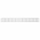 vidaXL Gabion 3,5 mm Dróttal és 10x10 cm Rácsos 1050x50x100 cm