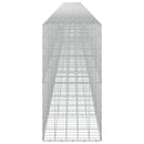 vidaXL Gabion 3,5 mm Dróttal és 10x10 cm Rácsos 1150x50x100 cm