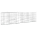vidaXL Gabion 3,5 mm Dróttal és 10x10 cm Rácsos 550x50x150 cm