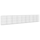vidaXL Gabion 3,5 mm Dróttal és 10x10 cm Rácsos 850x50x150 cm