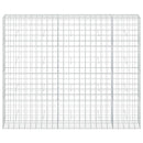 vidaXL Gabion 3,5 mm Dróttal és 10x10 cm Rácsos 250x50x200 cm