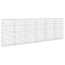 vidaXL Gabion 3,5 mm Dróttal és 10x10 cm Rácsos 600x50x200 cm
