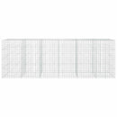 vidaXL Gabion 3,5 mm Dróttal és 10x10 cm Rácsos 600x50x200 cm