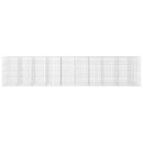 vidaXL Gabion 3,5 mm Dróttal és 10x10 cm Rácsos 950x50x200 cm