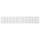 vidaXL Gabion 3,5 mm Dróttal és 10x10 cm Rácsos 1200x50x200 cm