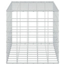 vidaXL Gabion 3,5 mm Dróttal és 10x10 cm Rácsos 50x100x50 cm