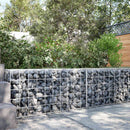 vidaXL Gabion 3,5 mm Dróttal és 10x10 cm Rácsos 150x100x50 cm