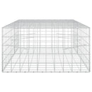 vidaXL Gabion 3,5 mm Dróttal és 10x10 cm Rácsos 150x100x50 cm