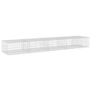 vidaXL Gabion 3,5 mm Dróttal és 10x10 cm Rácsos 450x100x50 cm