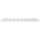vidaXL Gabion 3,5 mm Dróttal és 10x10 cm Rácsos 900x100x50 cm