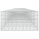 vidaXL Gabion 3,5 mm Dróttal és 10x10 cm Rácsos 1050x100x50 cm
