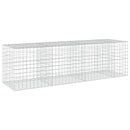vidaXL Gabion 3,5 mm Dróttal és 10x10 cm Rácsos 350x100x100 cm