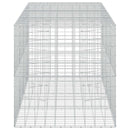 vidaXL Gabion 3,5 mm Dróttal és 10x10 cm Rácsos 350x100x100 cm