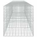 vidaXL Gabion 3,5 mm Dróttal és 10x10 cm Rácsos 550x100x100 cm