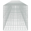 vidaXL Gabion 3,5 mm Dróttal és 10x10 cm Rácsos 1100x100x100 cm