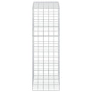 vidaXL Gabion 3,5 mm Dróttal és 10x10 cm Rácsos 50x100x150 cm