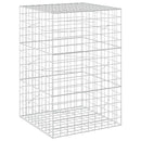 vidaXL Gabion 3,5 mm Dróttal és 10x10 cm Rácsos 100x100x150 cm