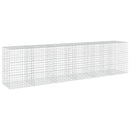 vidaXL Gabion 3,5 mm Dróttal és 10x10 cm Rácsos 600x100x150 cm