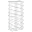 vidaXL Gabion 3,5 mm Dróttal és 10x10 cm Rácsos 50x100x200 cm