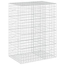 vidaXL Gabion 3,5 mm Dróttal és 10x10 cm Rácsos 150x100x200 cm