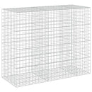 vidaXL Gabion 3,5 mm Dróttal és 10x10 cm Rácsos 250x100x200 cm