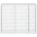 vidaXL Gabion 3,5 mm Dróttal és 10x10 cm Rácsos 250x100x200 cm
