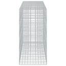 vidaXL Gabion 3,5 mm Dróttal és 10x10 cm Rácsos 550x100x200 cm