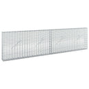 vidaXL Gabion 5 mm Dróttal és 5x2,5 cm Rácsos 200x10x50 cm