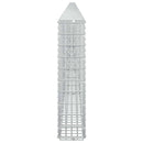 vidaXL Gabion 5 mm Dróttal és 5x2,5 cm Rácsos 850x10x50 cm