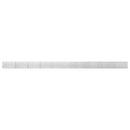 vidaXL Gabion 5 mm Dróttal és 5x2,5 cm Rácsos 1000x10x50 cm