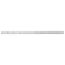 vidaXL Gabion 5 mm Dróttal és 5x2,5 cm Rácsos 1050x10x50 cm