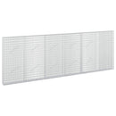 vidaXL Gabion 5 mm Dróttal és 5x2,5 cm Rácsos 300x10x100 cm