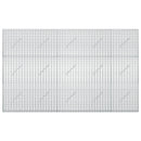 vidaXL Gabion 5 mm Dróttal és 5x2,5 cm Rácsos 250x10x150 cm