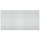 vidaXL Gabion 5 mm Dróttal és 5x2,5 cm Rácsos 300x10x150 cm