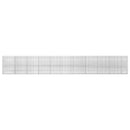 vidaXL Gabion 5 mm Dróttal és 5x2,5 cm Rácsos 1050x10x150 cm