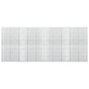 vidaXL Gabion 5 mm Dróttal és 5x2,5 cm Rácsos 500x10x200 cm