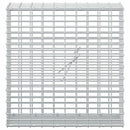 vidaXL Gabion 5 mm Dróttal és 5x2,5 cm Rácsos 50x20x50 cm