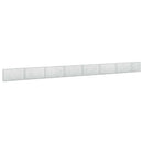 vidaXL Gabion 5 mm Dróttal és 5x2,5 cm Rácsos 750x20x50 cm