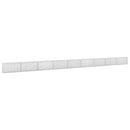 vidaXL Gabion 5 mm Dróttal és 5x2,5 cm Rácsos 900x20x50 cm