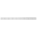 vidaXL Gabion 5 mm Dróttal és 5x2,5 cm Rácsos 900x20x50 cm