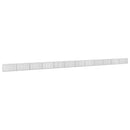 vidaXL Gabion 5 mm Dróttal és 5x2,5 cm Rácsos 1200x20x50 cm