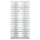 vidaXL Gabion 5 mm Dróttal és 5x2,5 cm Hálóval 50x20x100 cm