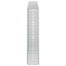 vidaXL Gabion 5 mm Dróttal és 5x2,5 cm Rácsos 200x20x100 cm